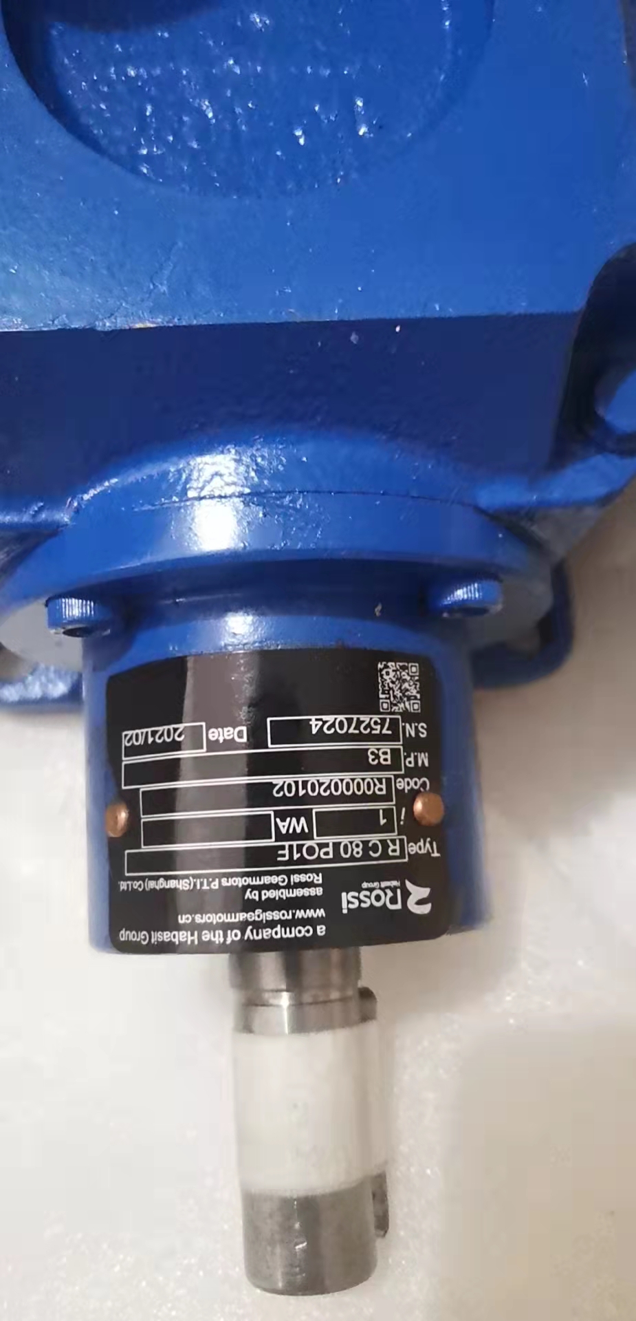 意大利ROSSI减速机RC80PO1F到货